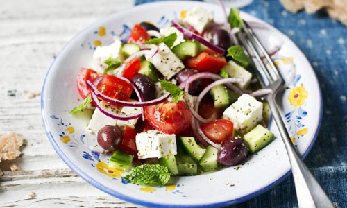Greek Salad in a bowl